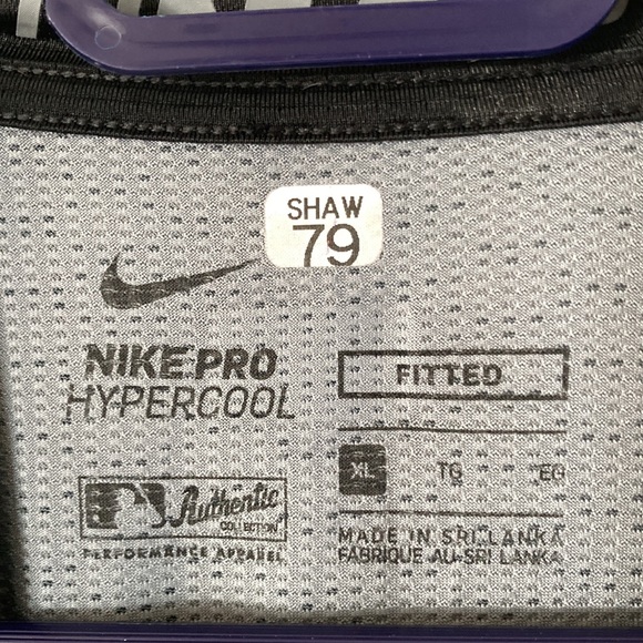 Nike Pro HyperCool MLB T Shirt - San Francisco Giants - Picture 4 of 9